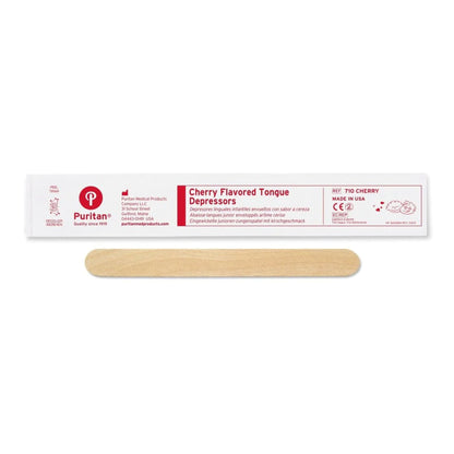 Puritan® Cherry Flavor Tongue Depressor – Box of 50 - view 2