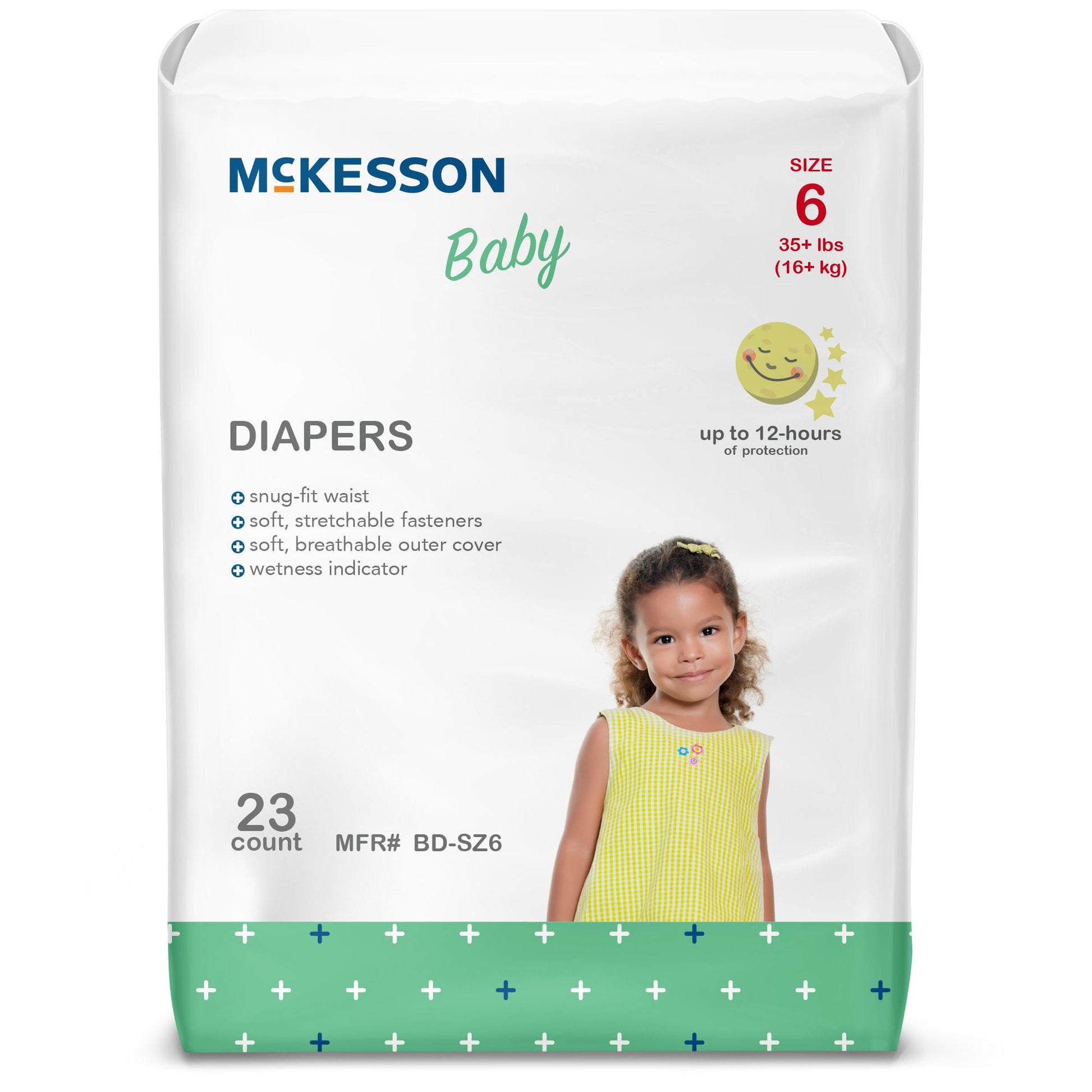 McKesson Baby Diaper, for Toddlers weighing 35+ lbs.