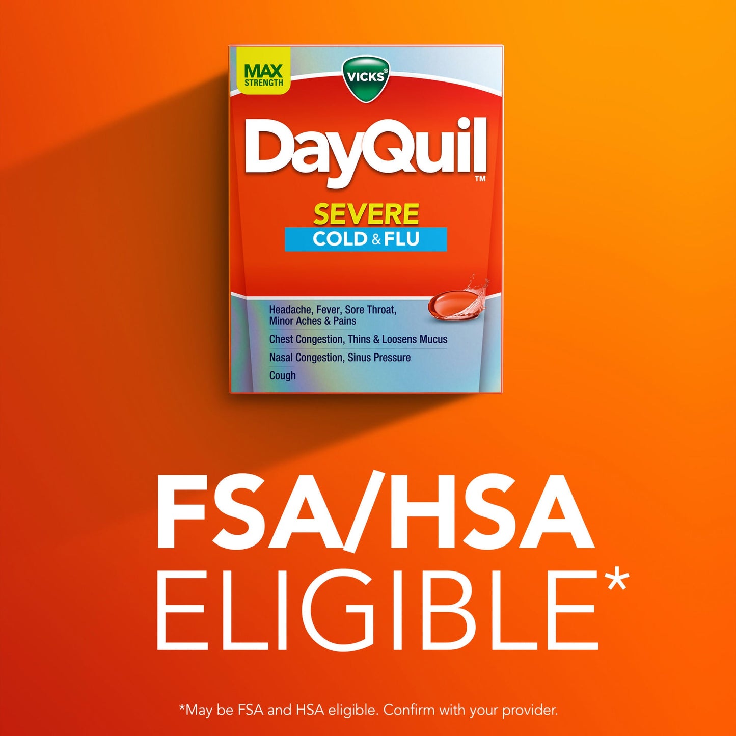 Vicks DayQuil Severe Cold & Flu LiquiCaps