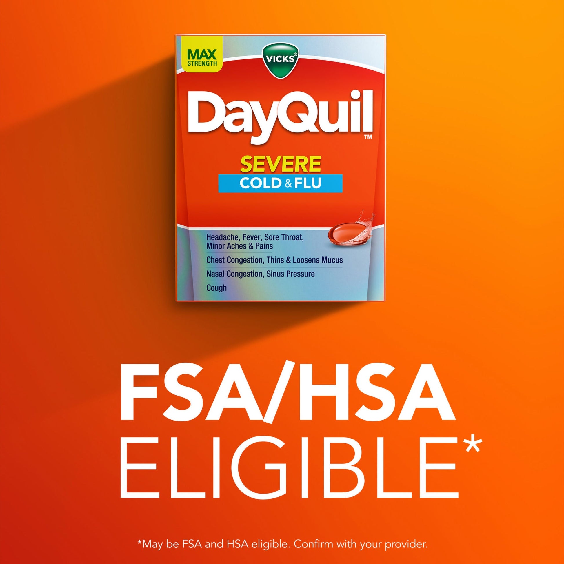 Vicks DayQuil Severe Cold & Flu LiquiCaps