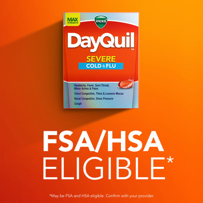 Vicks DayQuil Severe Cold & Flu LiquiCaps