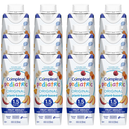 Compleat® Pediatric Original 1.5 Fruit Medley, Reclosable Carton