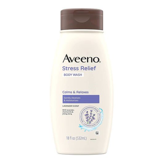 Aveeno® Stress Relief Body Wash Lavender, Bottle