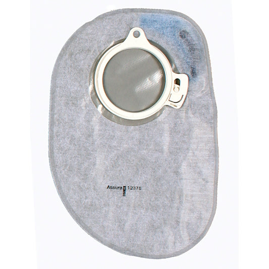 Assura® 2-Piece Closed End Opaque Colostomy Pouch, Red Match