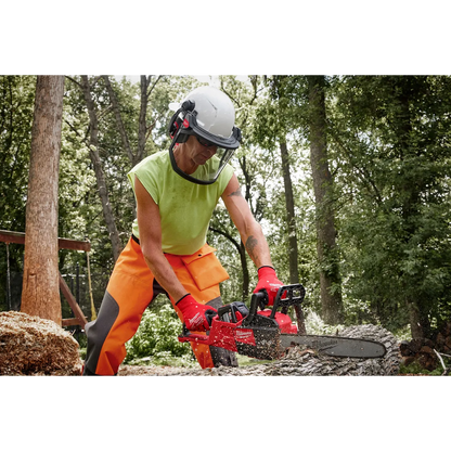 Milwaukee BOLT Red Full Brim Vented Hard Hat w/6pt Ratcheting Suspension (USA) - Type 1, Class C 48-73-1225