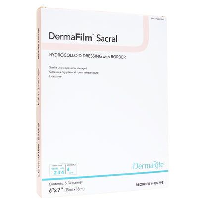 DermaFilm® Hydrocolloid Dressing, Sacral