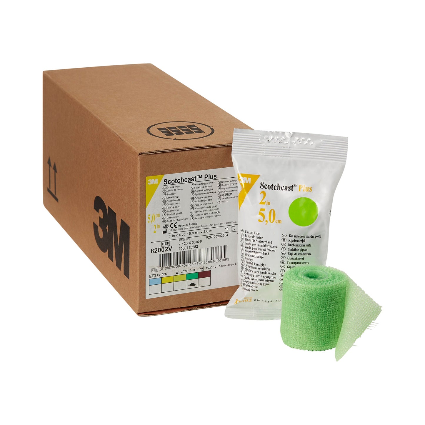 3M™ Scotchcast™ Plus Bright Green Cast Tape