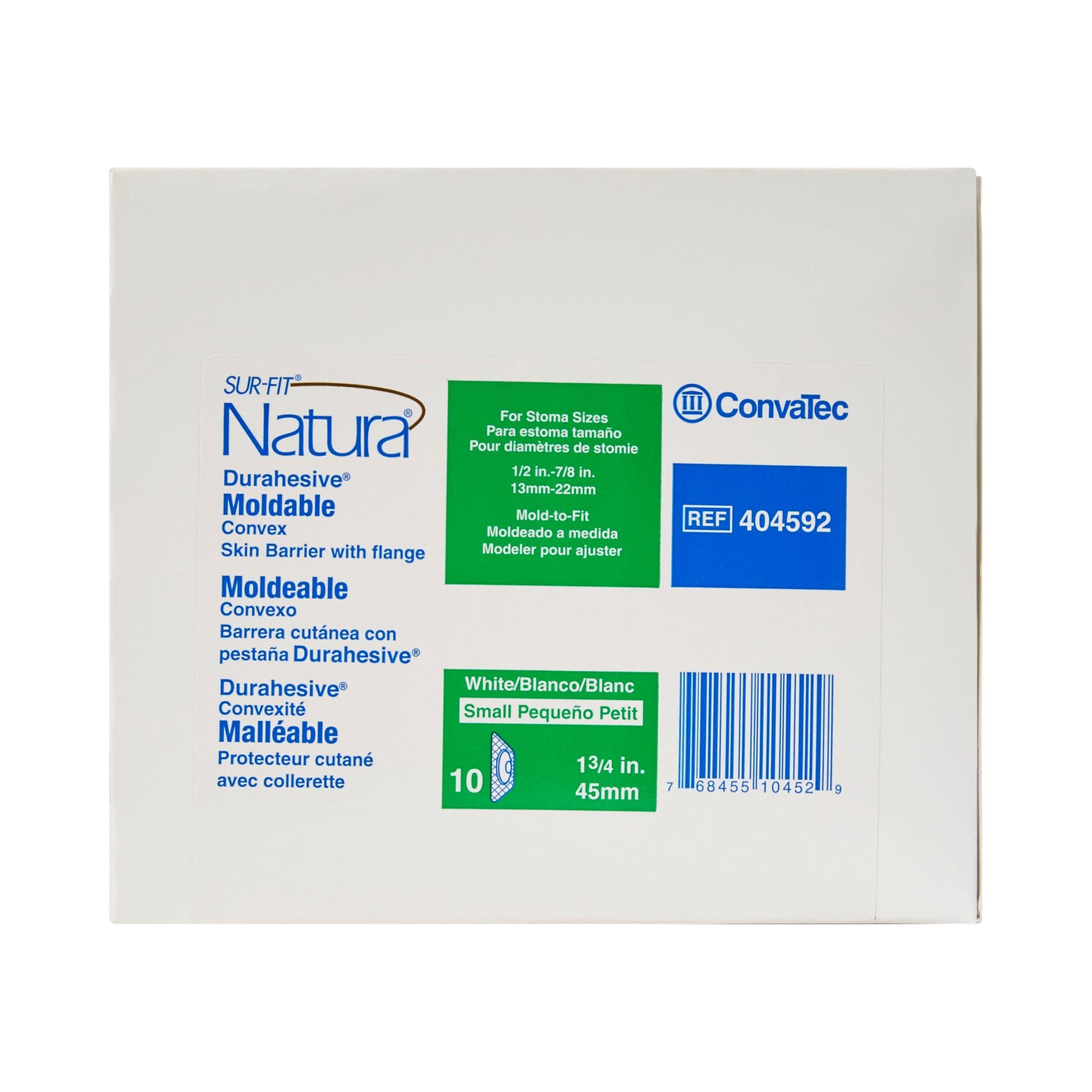 Sur-Fit Natura® Durahesive® Ostomy Barrier with Stoma Opening