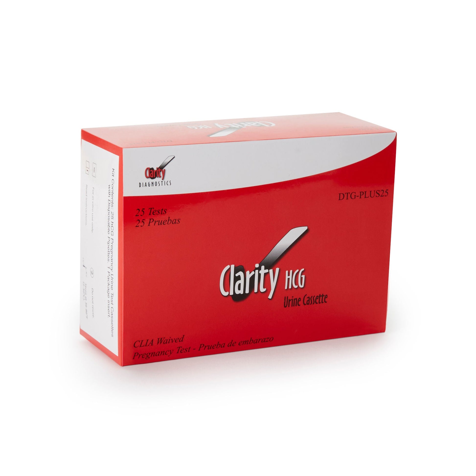 Clarity® hCG Pregnancy Fertility Reproductive Health Test Kit