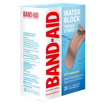Band-Aid® Water Block Tough Strips Bandages