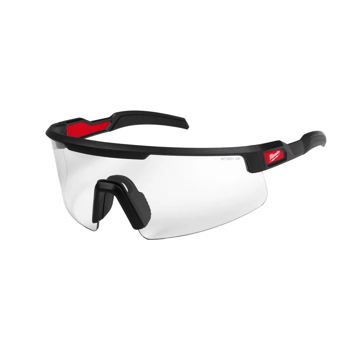 Milwaukee Wrap Around Safety Glasses - Clear Anti-Scratch Lenses 48-73-2505