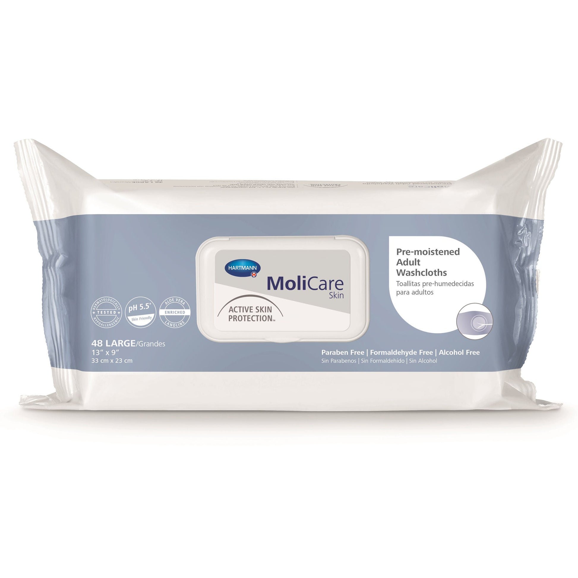 MoliCare® Scented Skin Personal Cleansing Wipe, Soft Pack