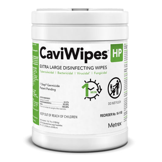 CaviWipes™ HP Extra Large Disinfecting Wipes, .