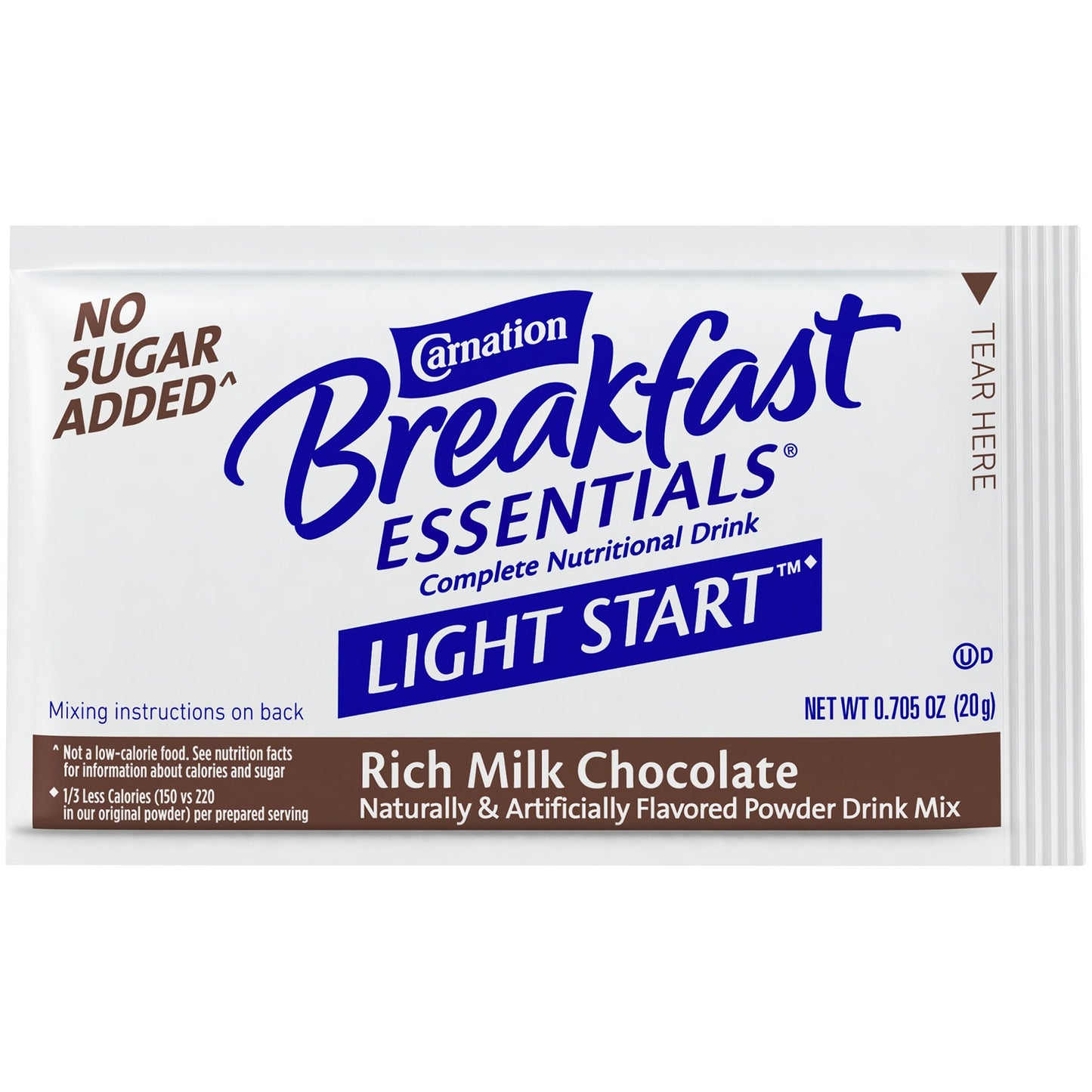 Carnation Breakfast Essentials® Light Start Chocolate Nutritional Drink Mix