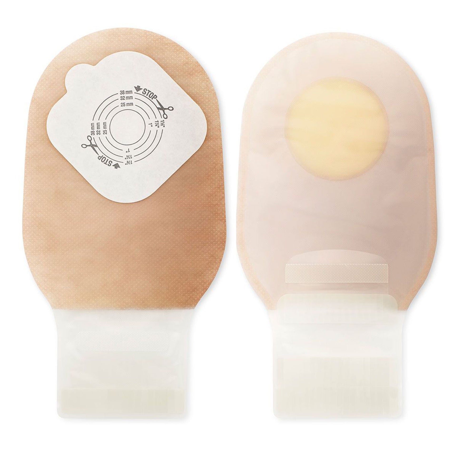 Pouchkins™ One-Piece Pediatric Ostomy Pouch, Cut to Fit Stomas up to