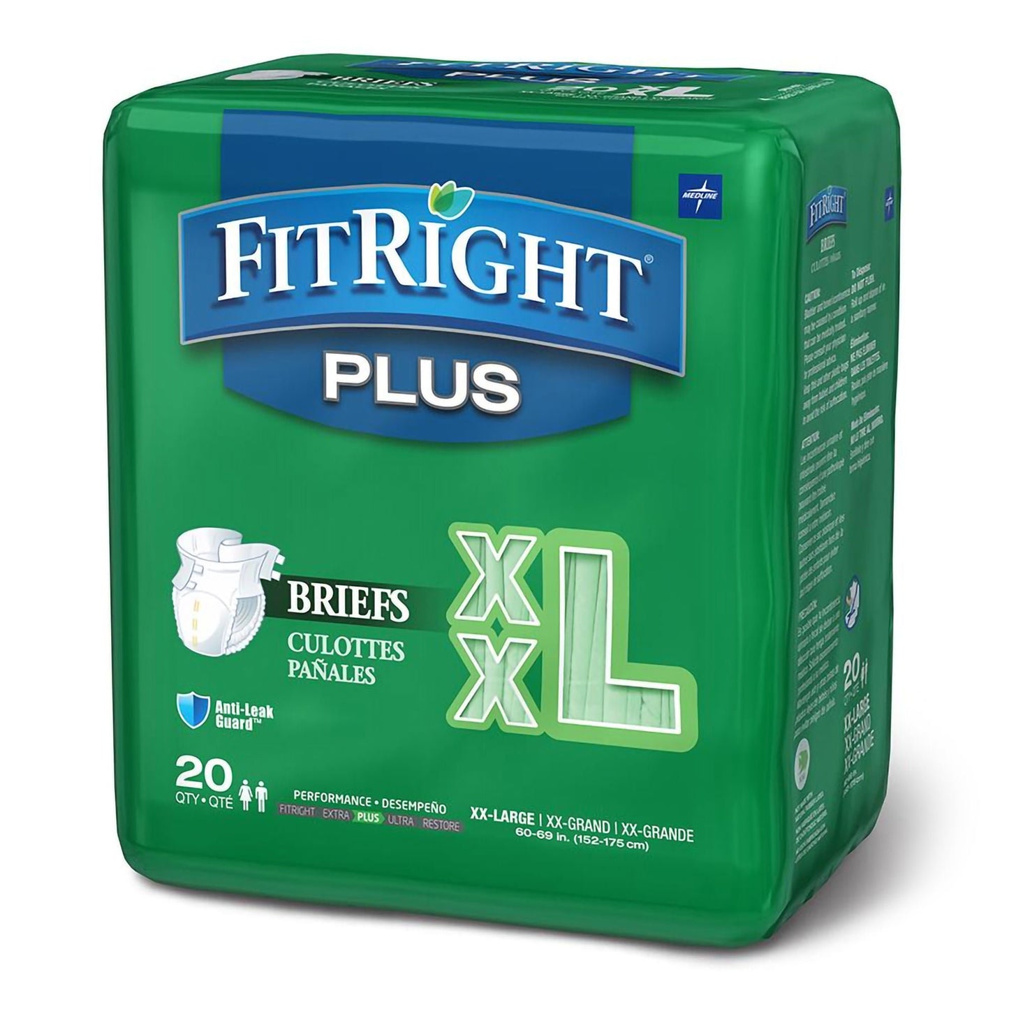 FitRight™ Plus Anti-Leak Guard Briefs