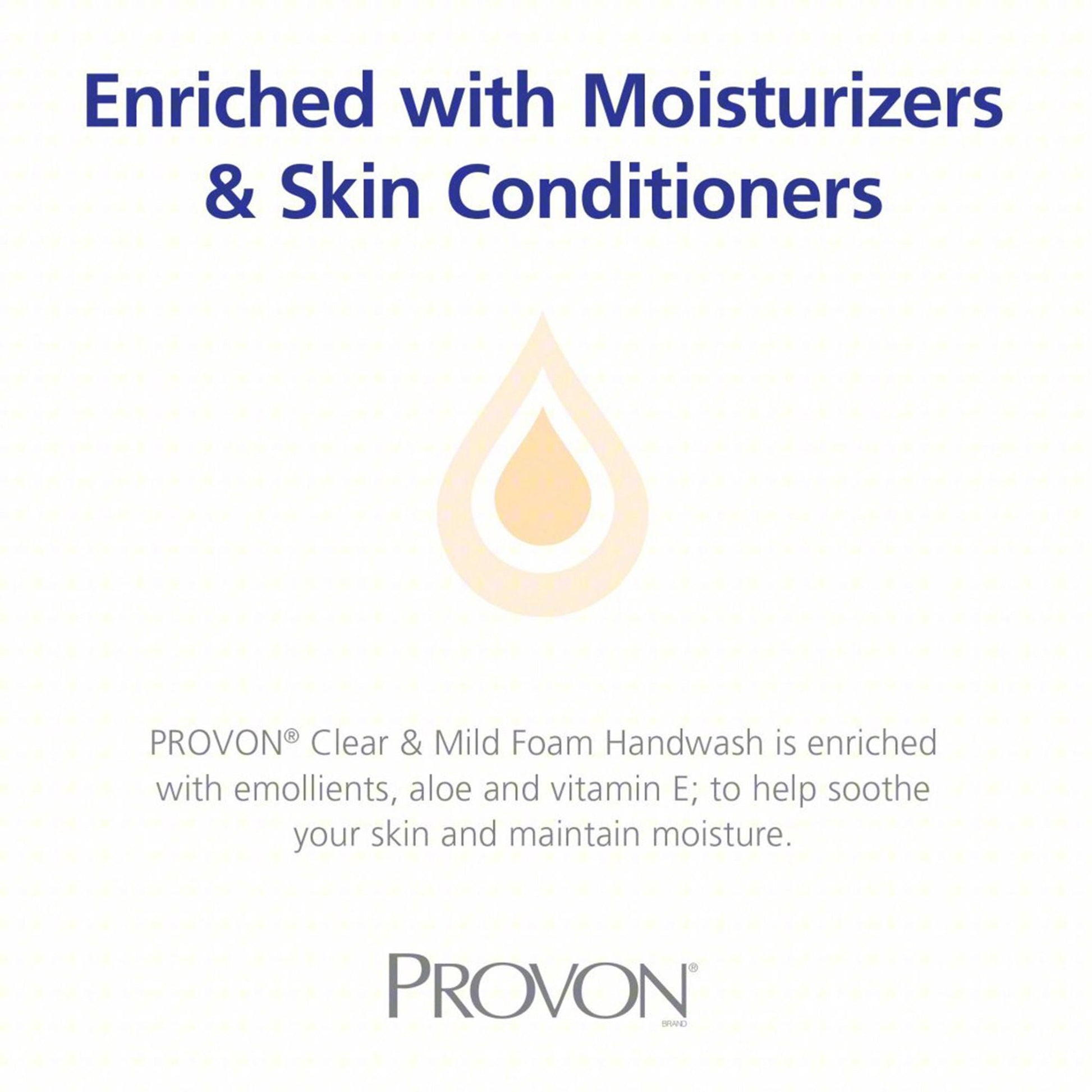 Provon® Clear & Mild Foam Handwash