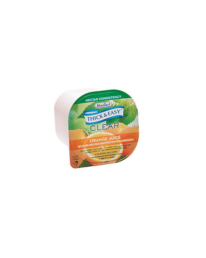 Thick & Easy® Clear Honey Consistency Orange Thickened Beverage, Cup