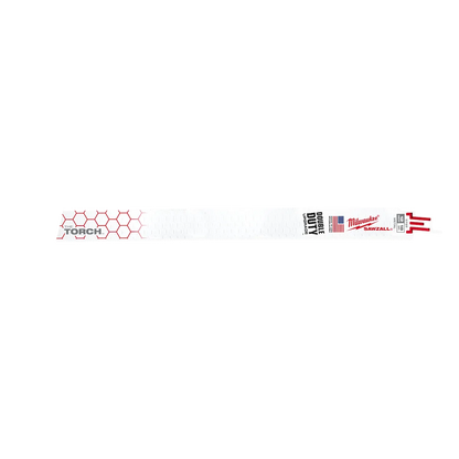 Milwaukee 9" 14 TPI TORCH SAWZALL Blade for Medium Metal (5 PK) 48-00-5787 | 9 in Blade Length, 5-Piece