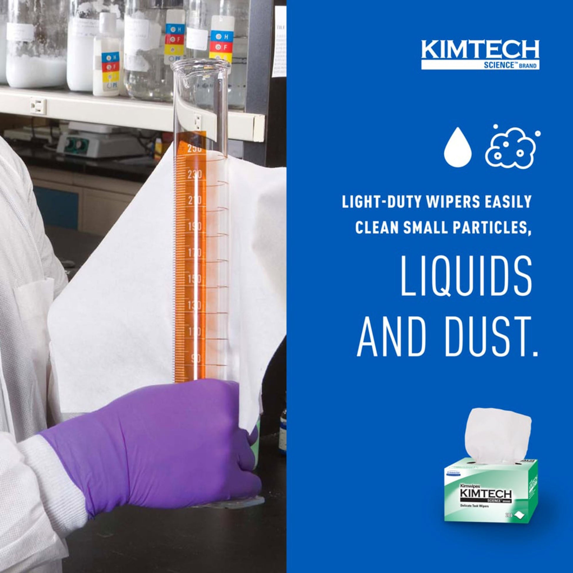 Kimtech Science™ Kimwipes™ Delicate Task Wipes, 1 Ply