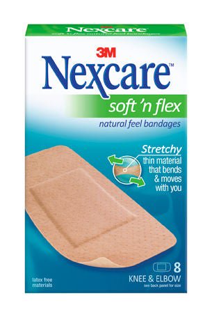 Nexcare™ Soft 'n Flex Tan Adhesive Strip
