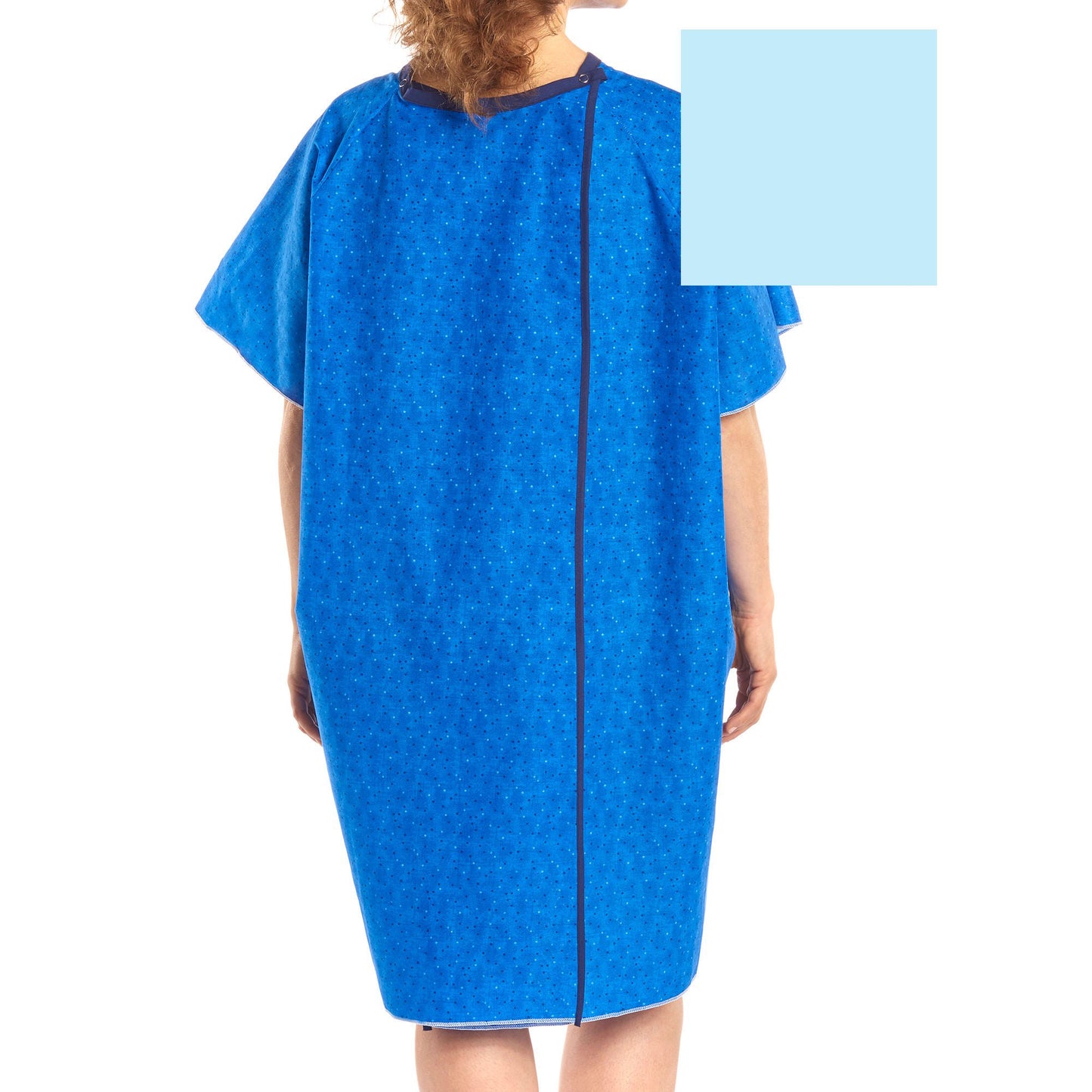 Snap Wrap™ Patient Exam Gown, Blue