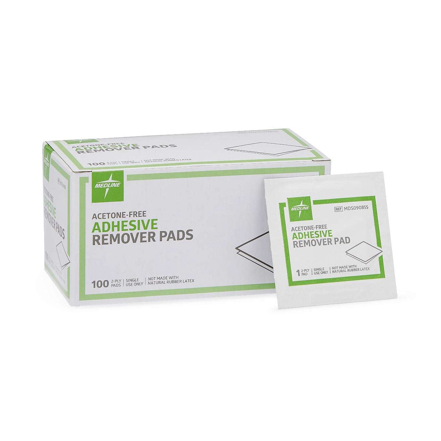 Medline® Adhesive Remover, 1¼ x 1½ Inch Wipe