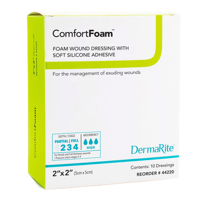 ComfortFoam™ Silicone Adhesive without Border Silicone Foam Dressing