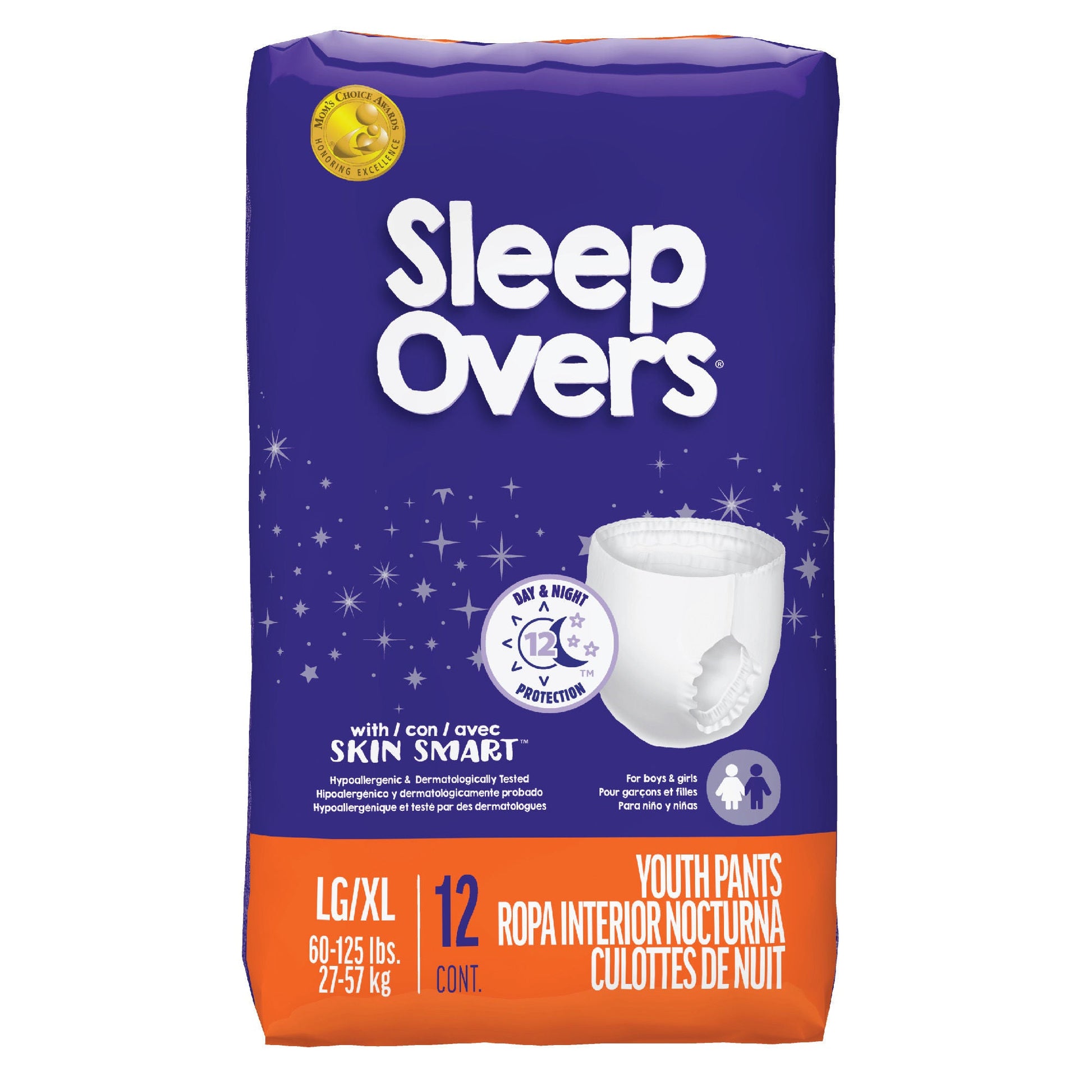 Cuties® Sleep Overs® Absorbent Underwear, Large / Extra Large