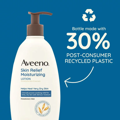 Aveeno® Skin Relief Moisturizing Lotion Fragrance Free, Pump Bottle