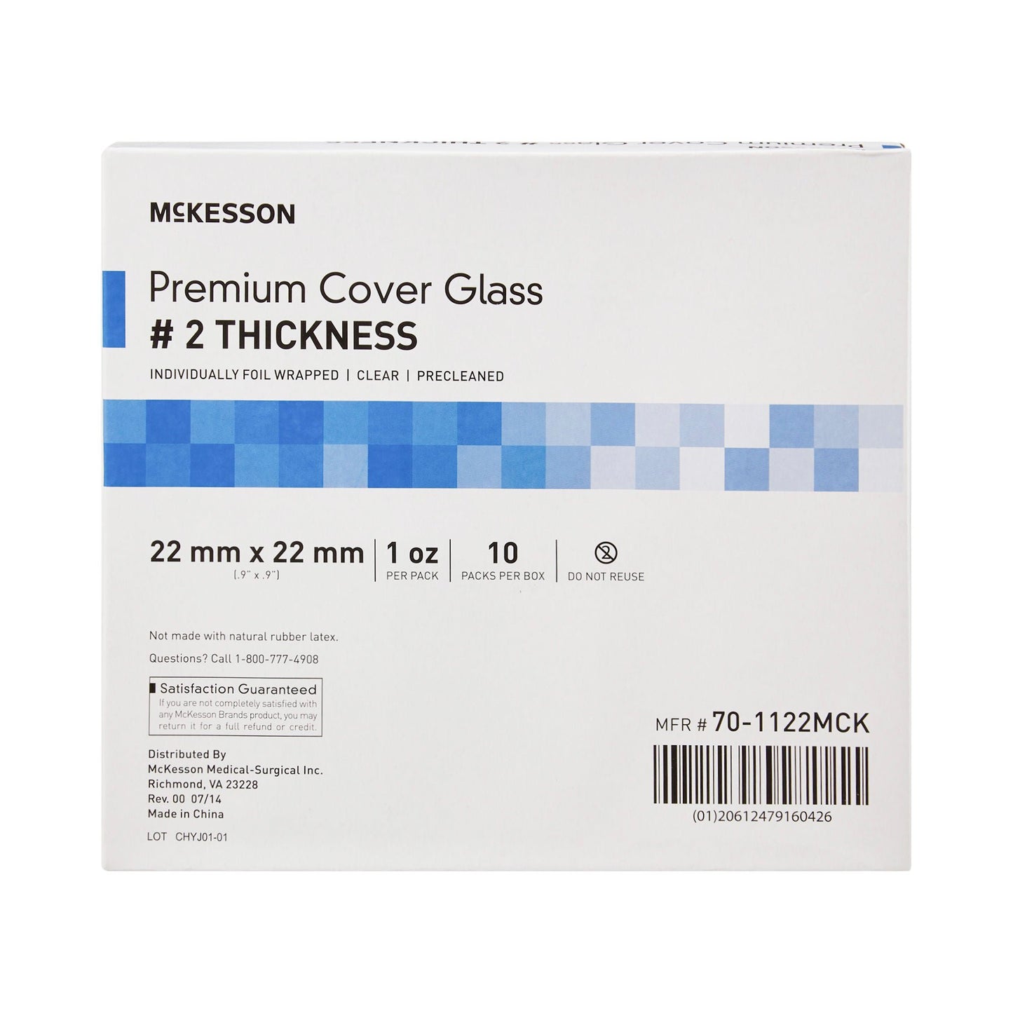 McKesson Premium No. 2 Thickness Cover Glass