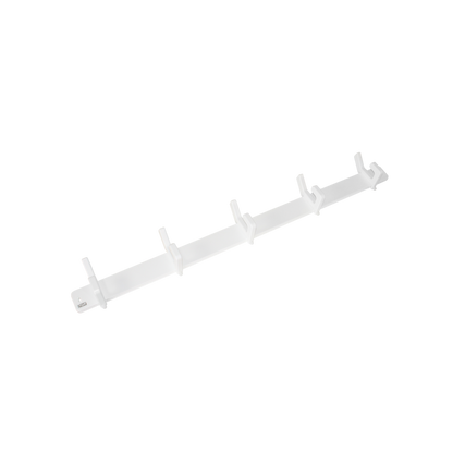 TrippNT 53940 — full front view, 5 adjustable hooks on 48-inch rail