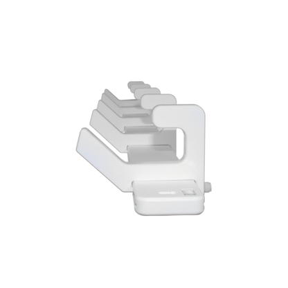 TrippNT 53940 — in-use OR view, Stryker helmets on all 5 hooks