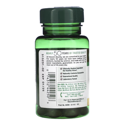 Nature's Bounty® Lutein 40 mg Dietary Supplement Softgels