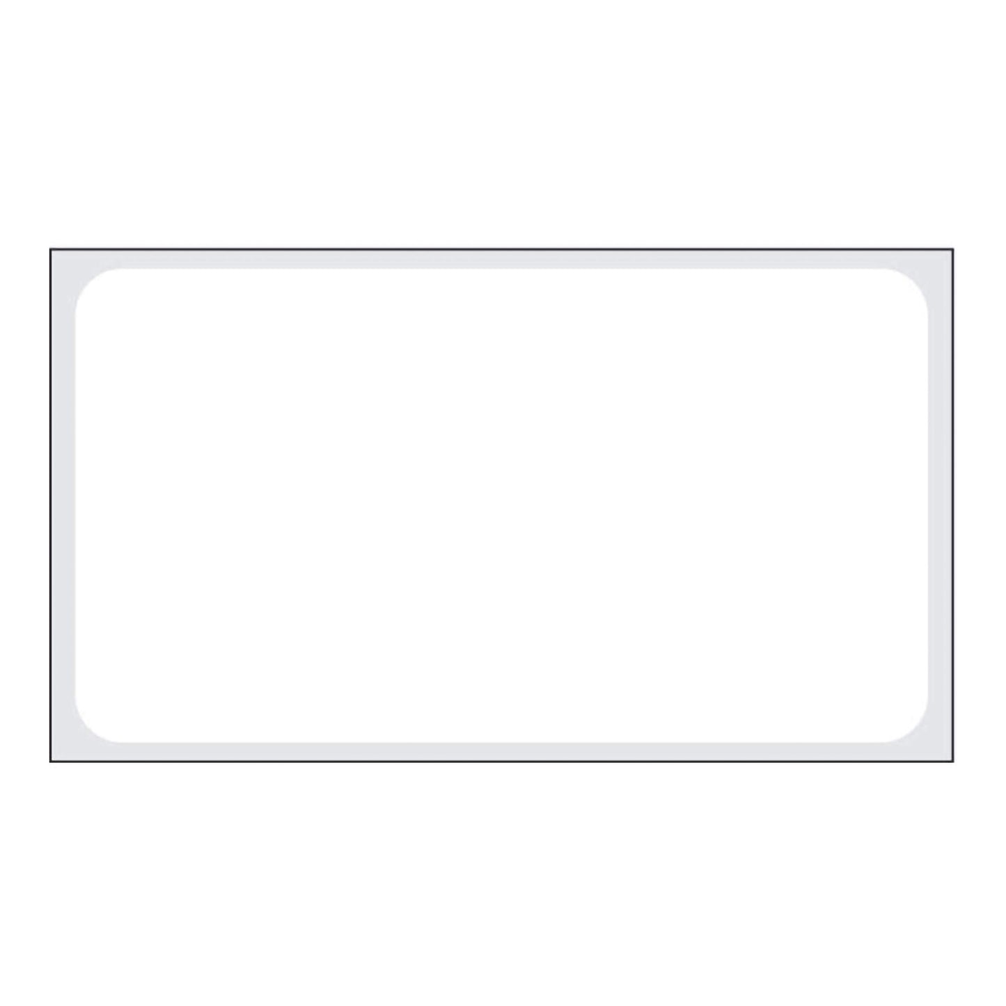 Barkley Blank Label Thermal Paper White