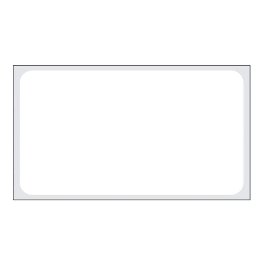 Barkley Blank Label Thermal Paper White
