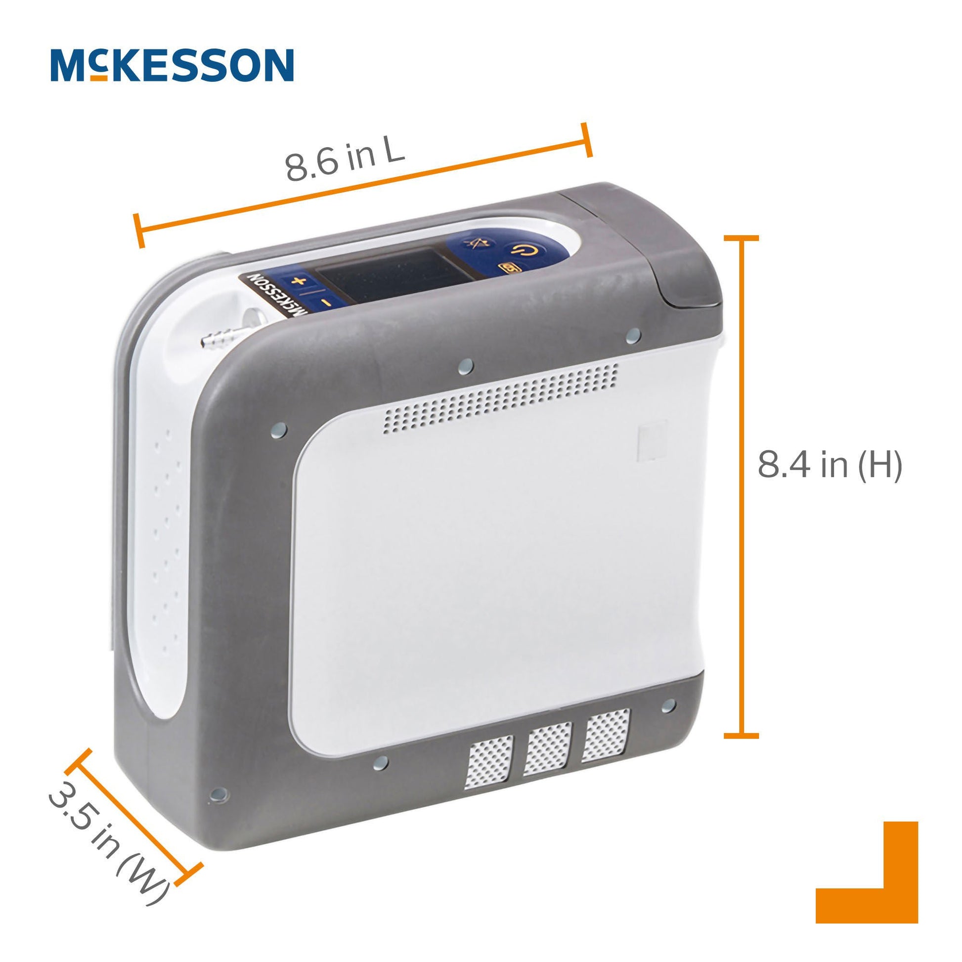 McKesson Oxygen Concentrator Battery Operated 1 to 5 LPM
