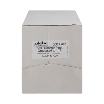 Globe Scientific Transfer Pipette, 3.4 mL Draw Volume