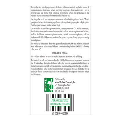 MadaCide-FD® Surface Disinfectant Cleaner