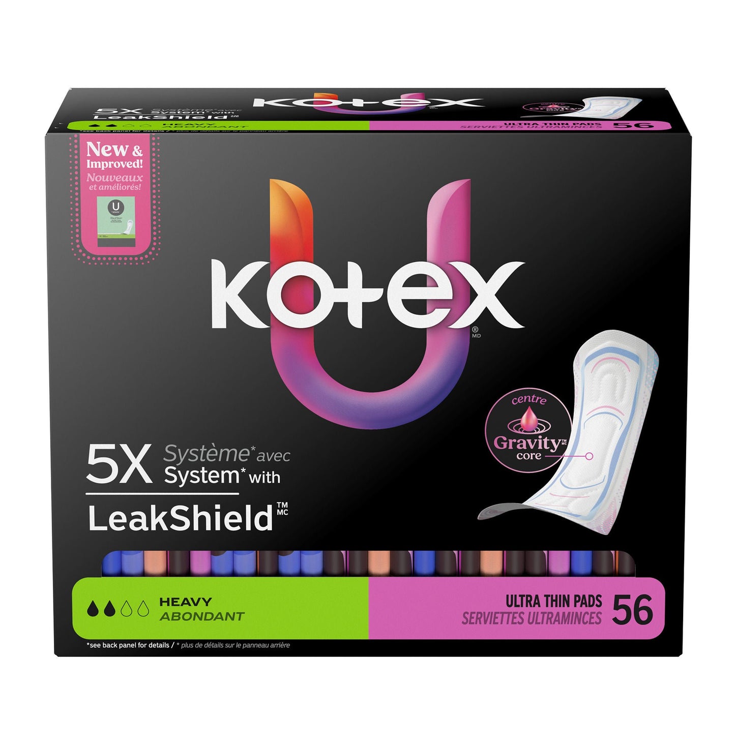 U by Kotex Feminine Pad Ultra Thin Heavy Absorbency