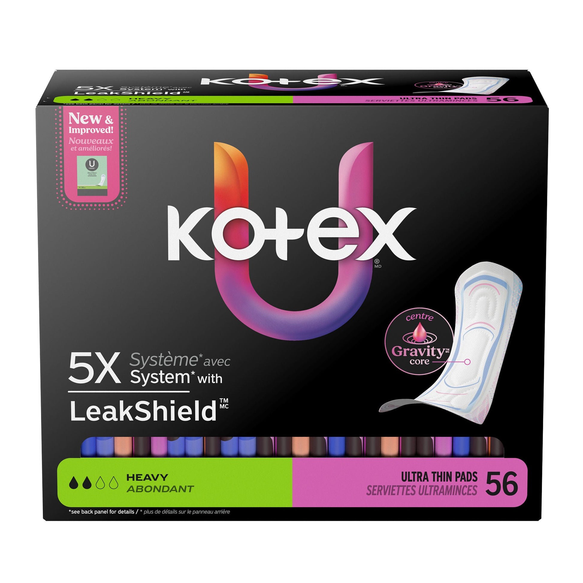 U by Kotex Feminine Pad Ultra Thin Heavy Absorbency