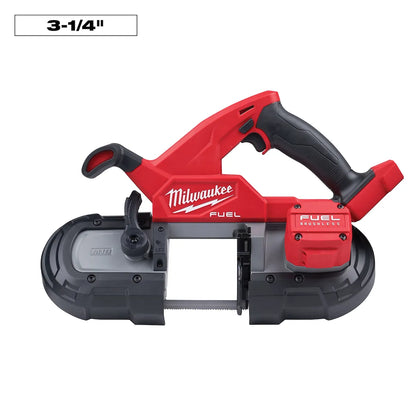 Milwaukee M18 FUEL Compact Band Saw (Tool-Only) 2829-20 | 35.375 in Blade Length, M18 Battery