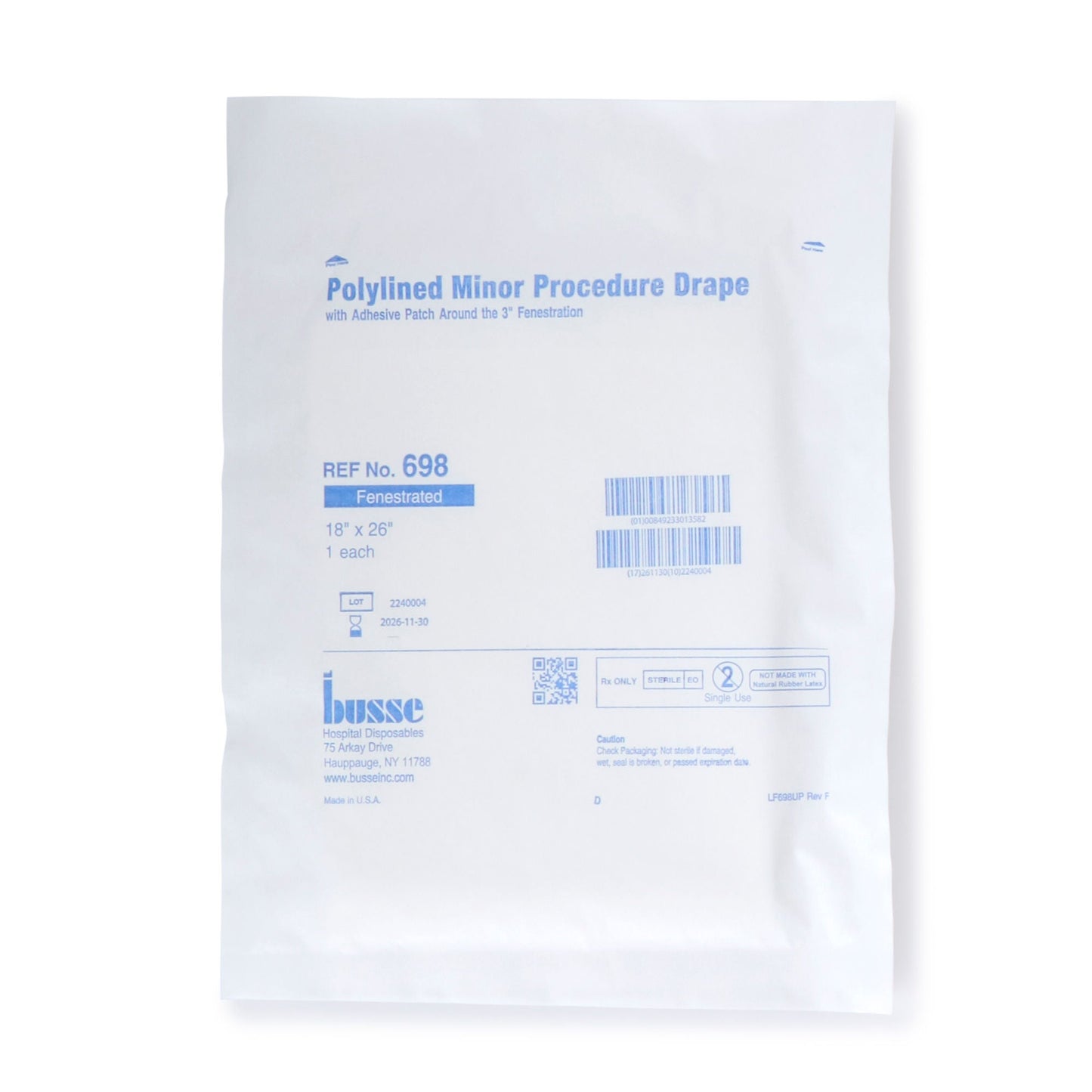 Busse Hospital Sterile Minor Procedure Surgical Drape