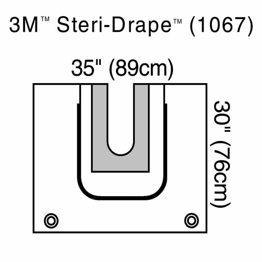 3M™ Steri-Drape™ Sterile U-Pouch Orthopedic Drape