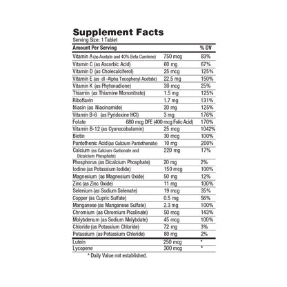 Geri-Care® Senior Tabs Multivitamin/Multimineral Supplement for Adults 50+
