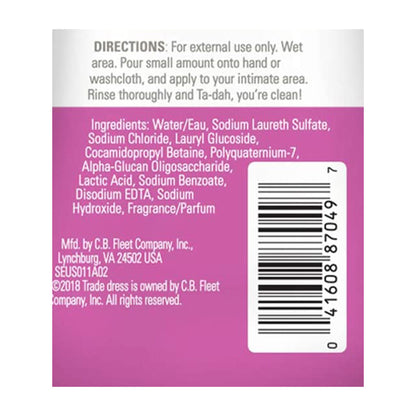 Summer's Eve Feminine Wash