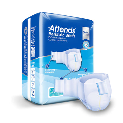 Attends® Bariatric Briefs