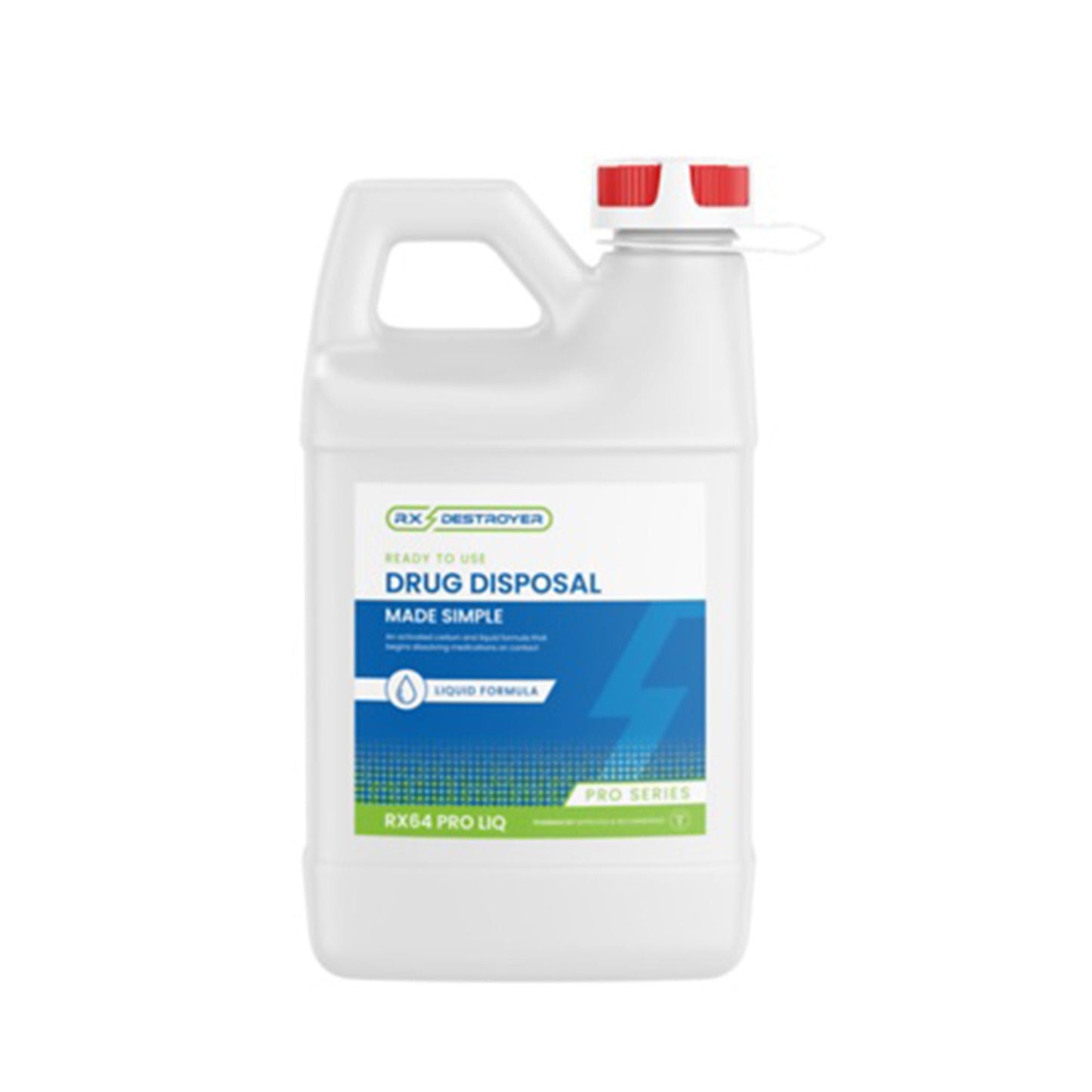 Rx Destroyer Liquid PRO Series Drug Disposal System for Liquid Medication Only 6 lbs. Carton Weight