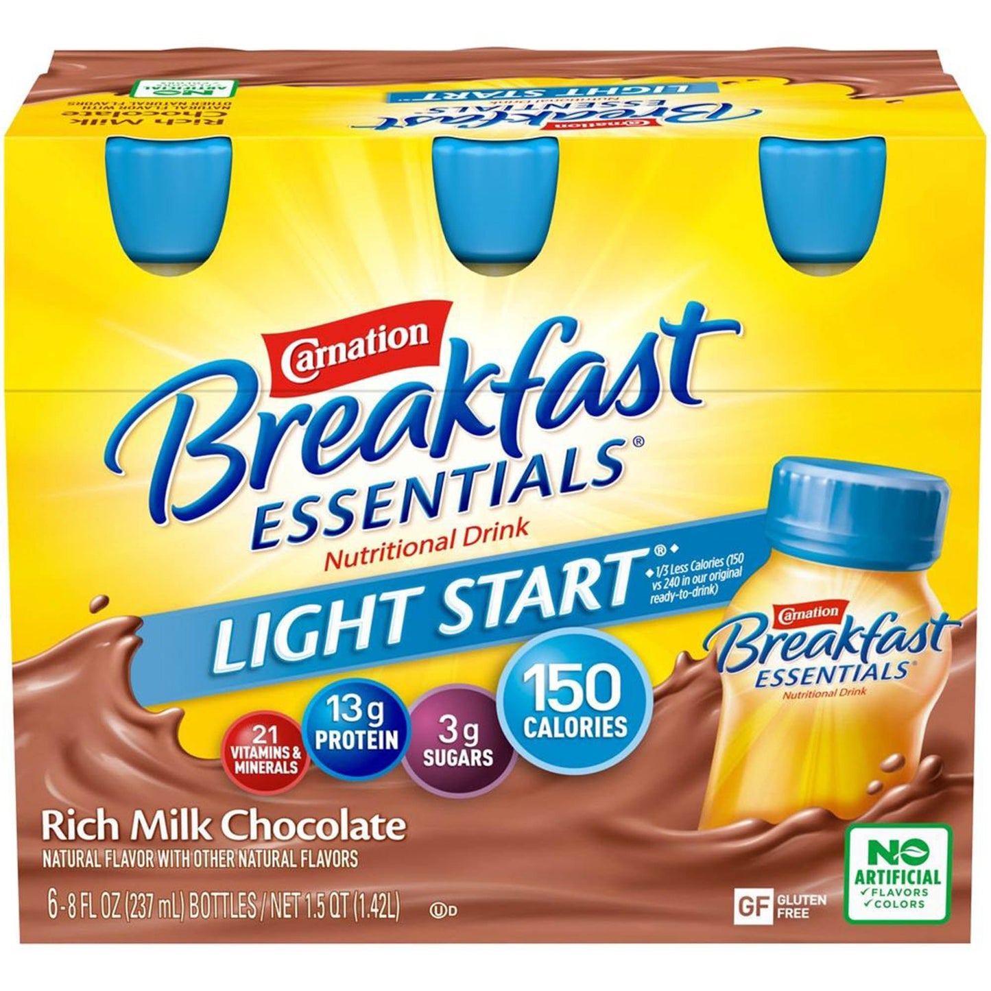 Carnation Breakfast Essentials® Light Start® Chocolate Nutritional Drink