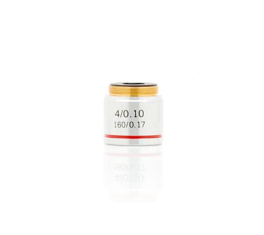 LW Scientific R3O-004X-DADR 4x DIN Achromatic Objective